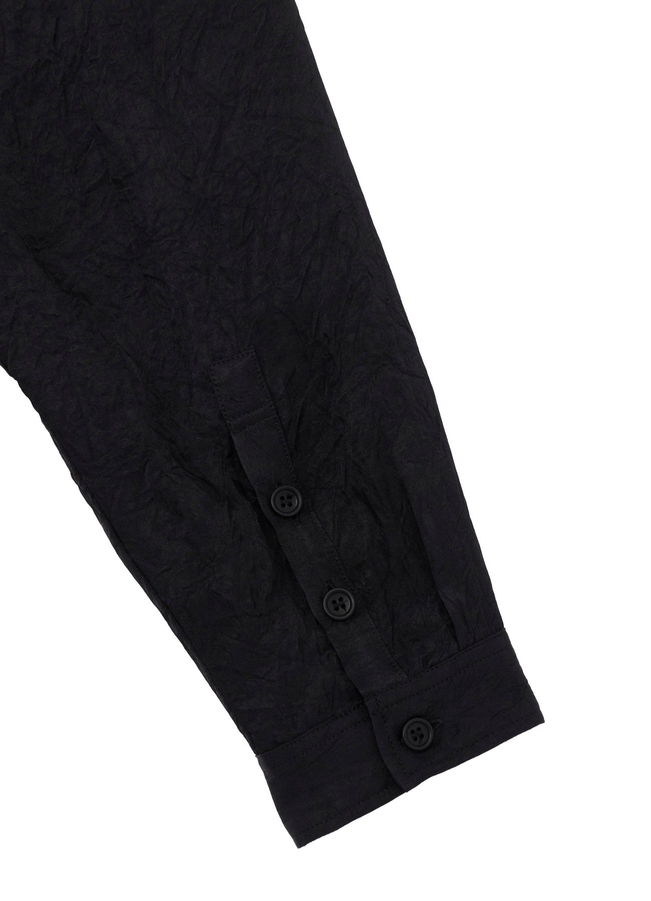 TRIACETATE TWILL STAND COLLAR BLOUSE – THE SHOP YOHJI YAMAMOTO