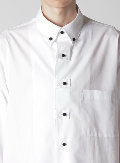 P・100/2 BROAD KNOT BUTTONS B.D SHIRT