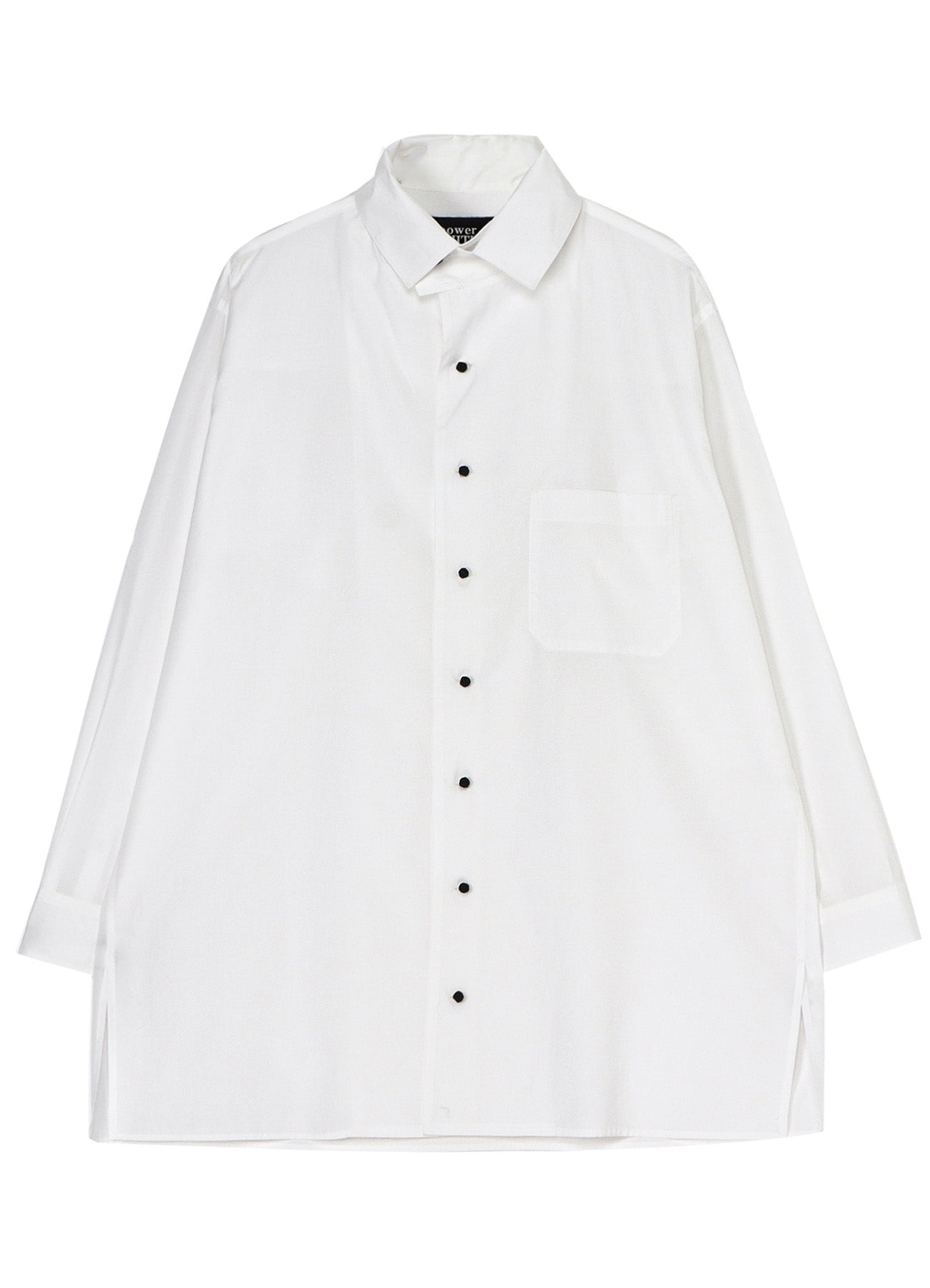 P・100/2 BROAD KNOT BUTTONS SHIRT