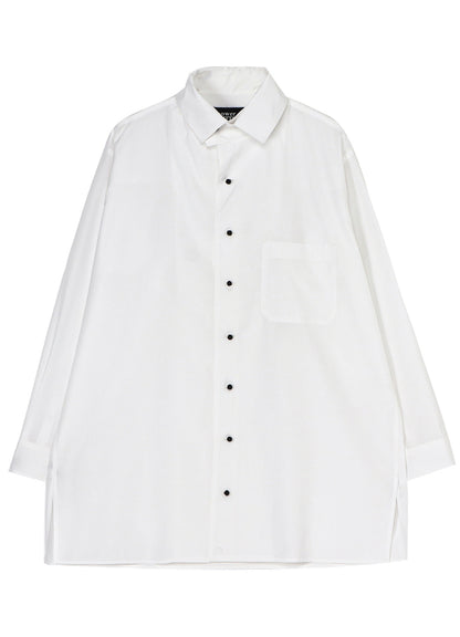 P・100/2 BROAD KNOT BUTTONS SHIRT