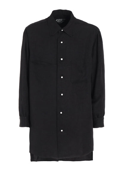 TRIACETATE DOUBLE COLLAR BIG SHIRT