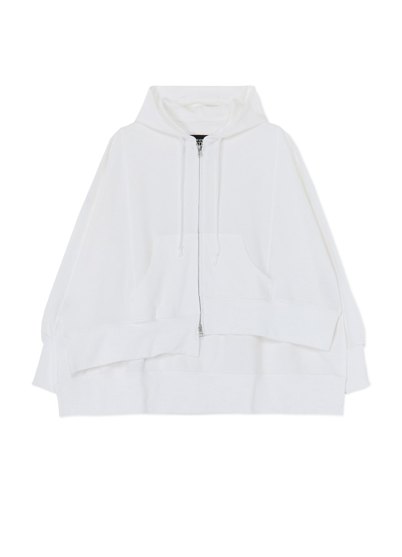 ASYMMETRIC ZIP-UP HOODIE