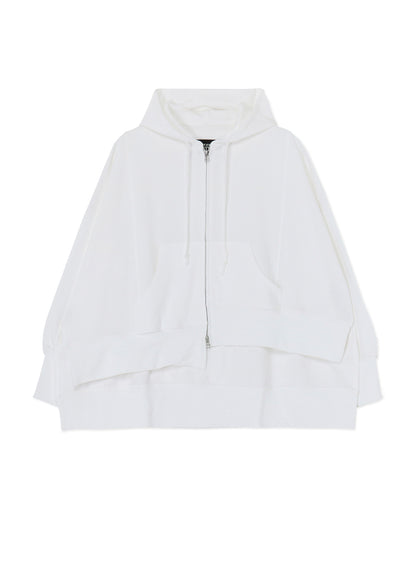 ASYMMETRIC ZIP-UP HOODIE