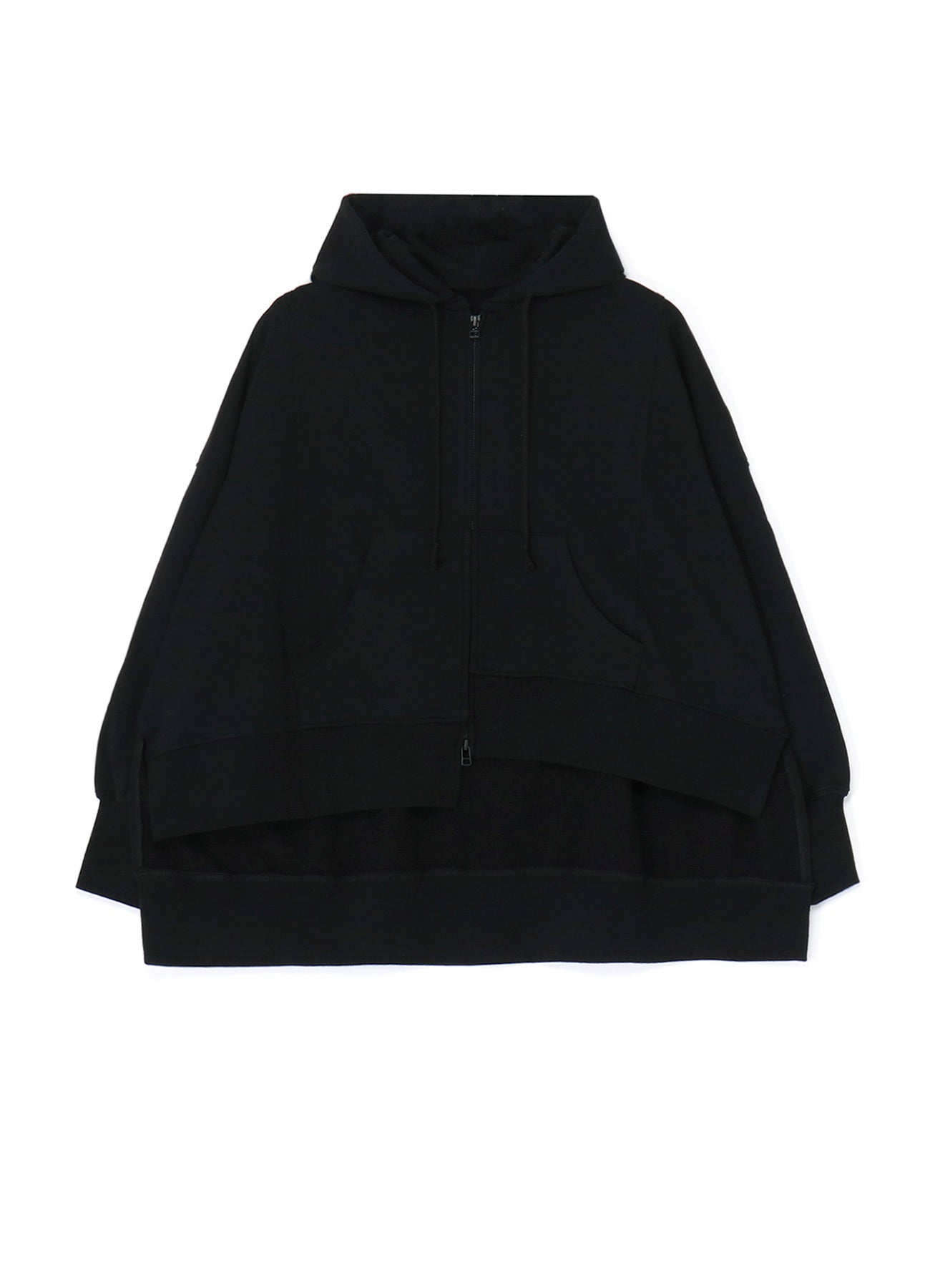 ASYMMETRIC ZIP-UP HOODIE