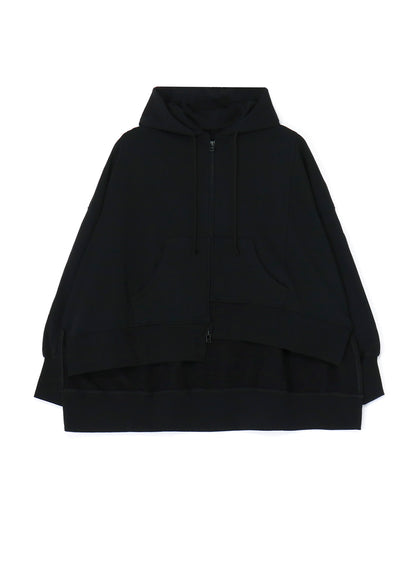 ASYMMETRIC ZIP-UP HOODIE