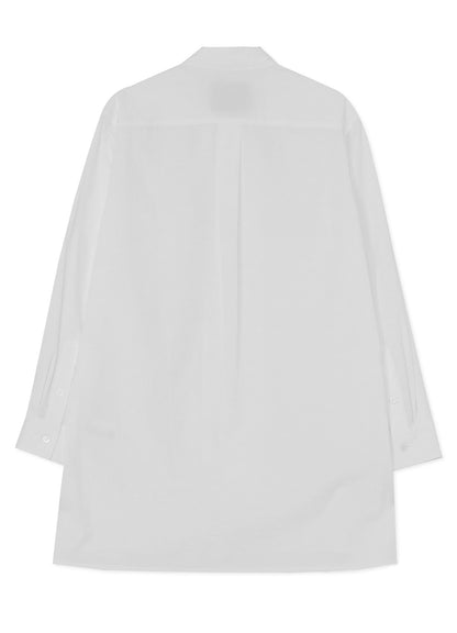 100/2 COTTON BROADCLOTH CLASSIC OVERSIZED SHIRT