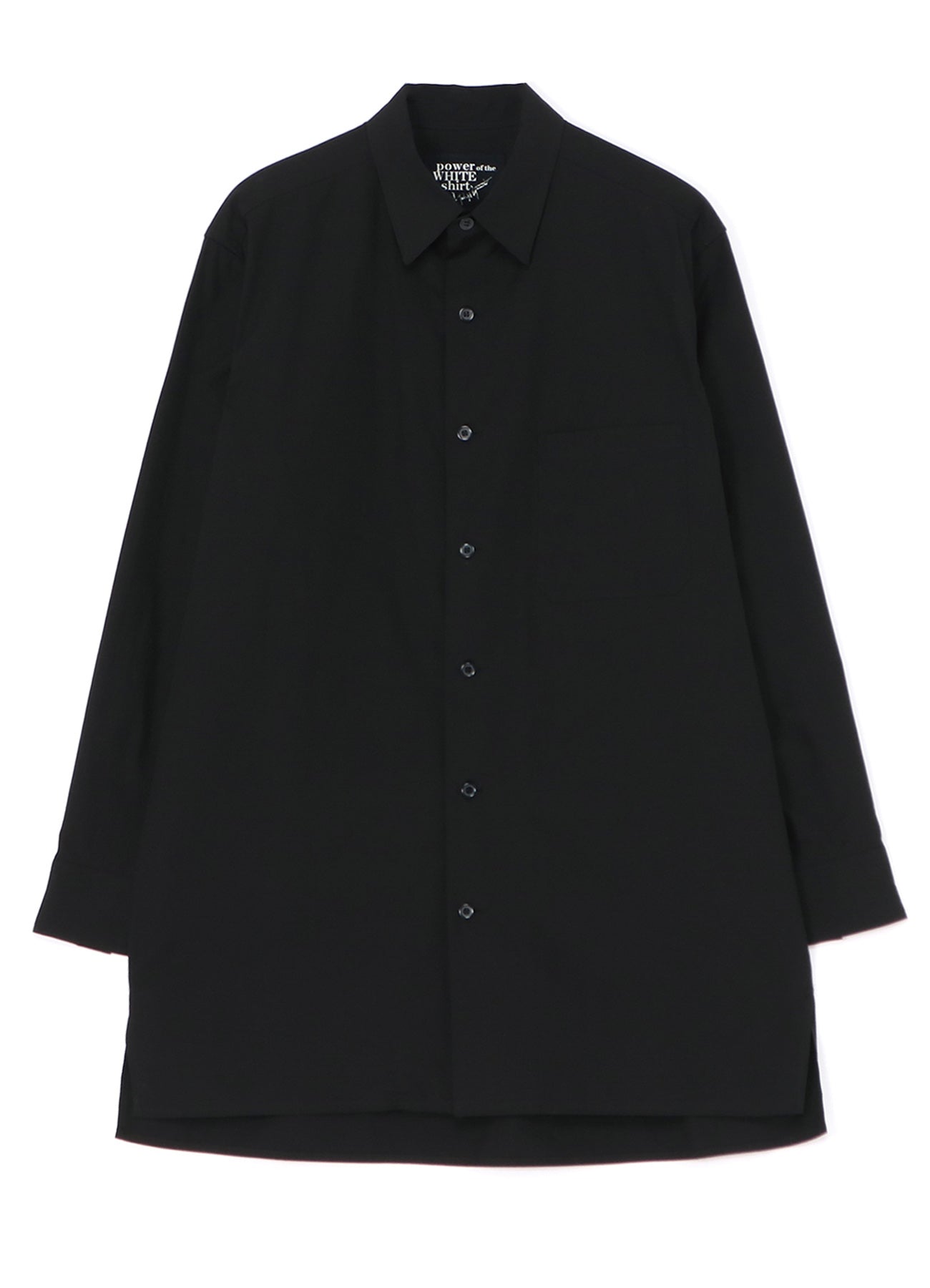 100/2 COTTON BROADCLOTH CLASSIC OVERSIZED SHIRT