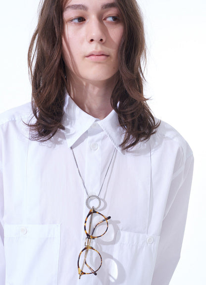 BRASS GLASSES HOLDER NECKLACE