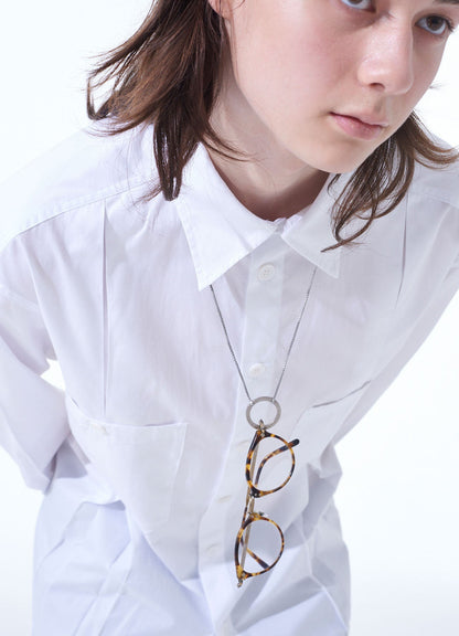 BRASS GLASSES HOLDER NECKLACE