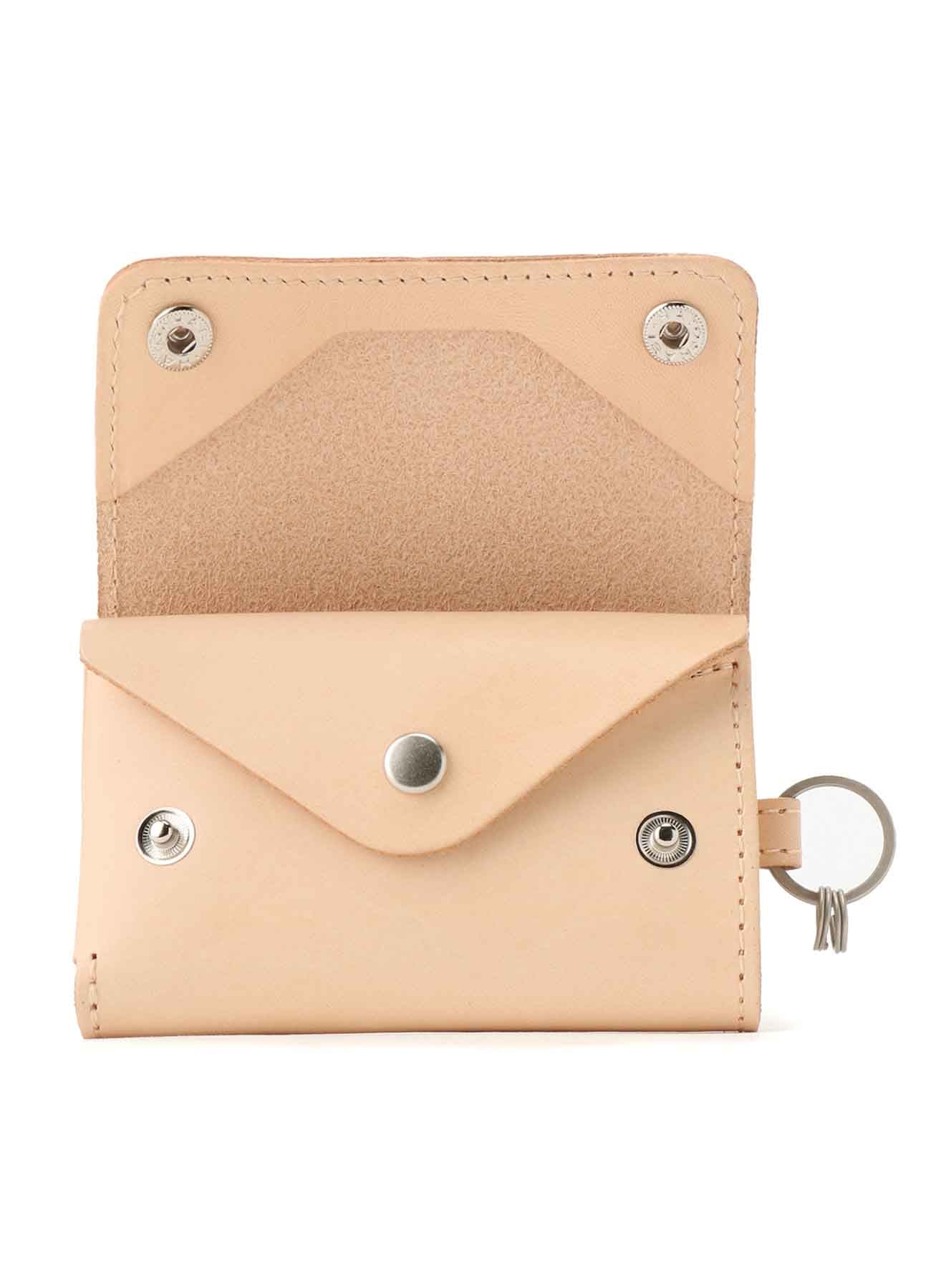 LEATHER TRI-FOLD MINI WALLET