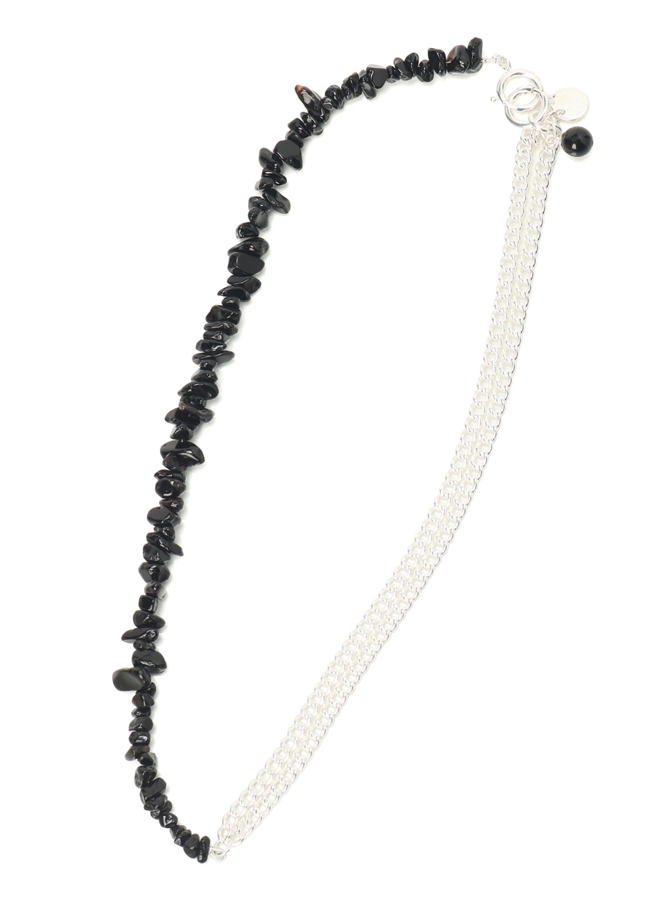 BLACK ONYX BEADS NECKLACE