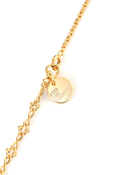 BRASS COMBINATION CHAIN NECKLACE