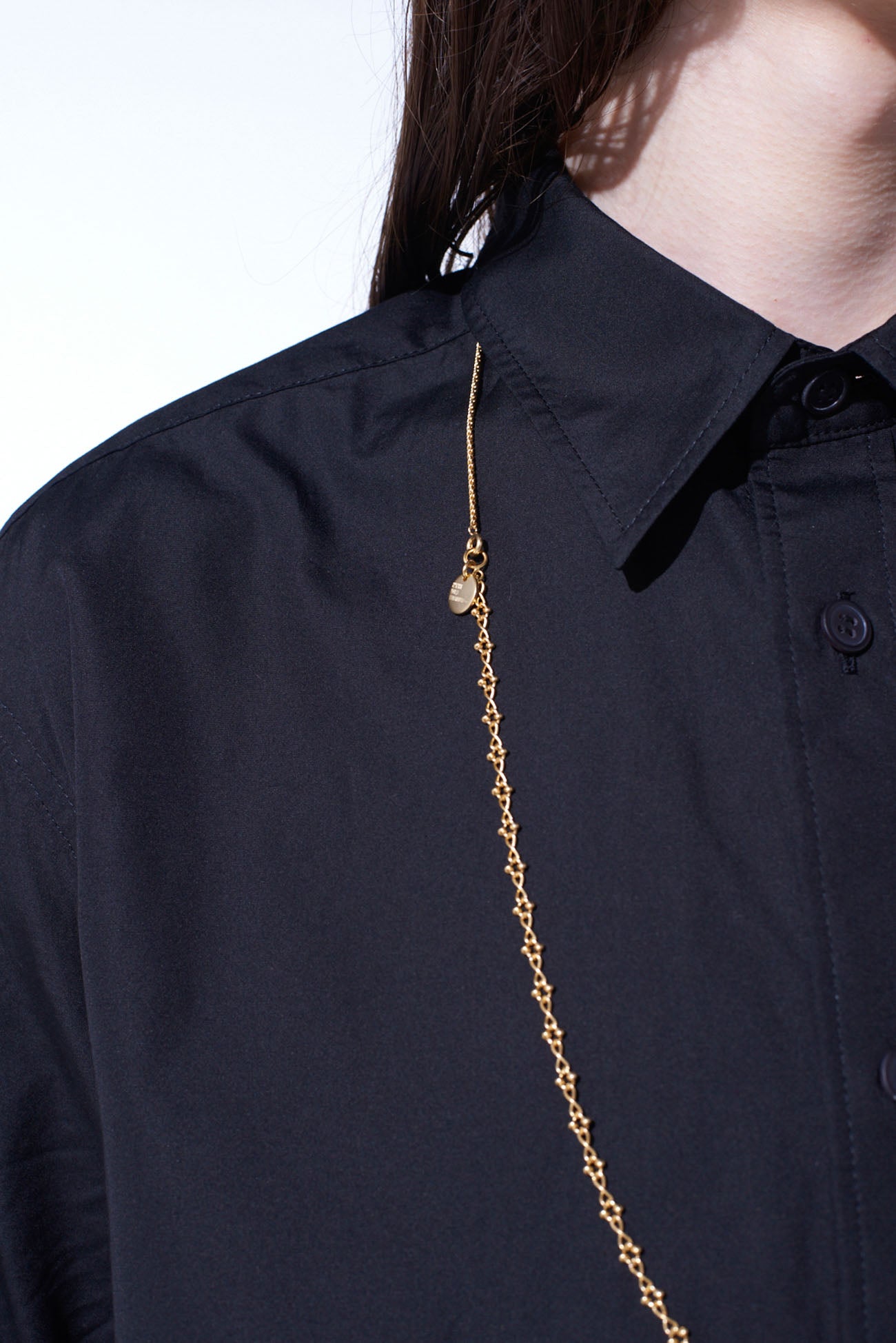 BRASS COMBINATION CHAIN NECKLACE