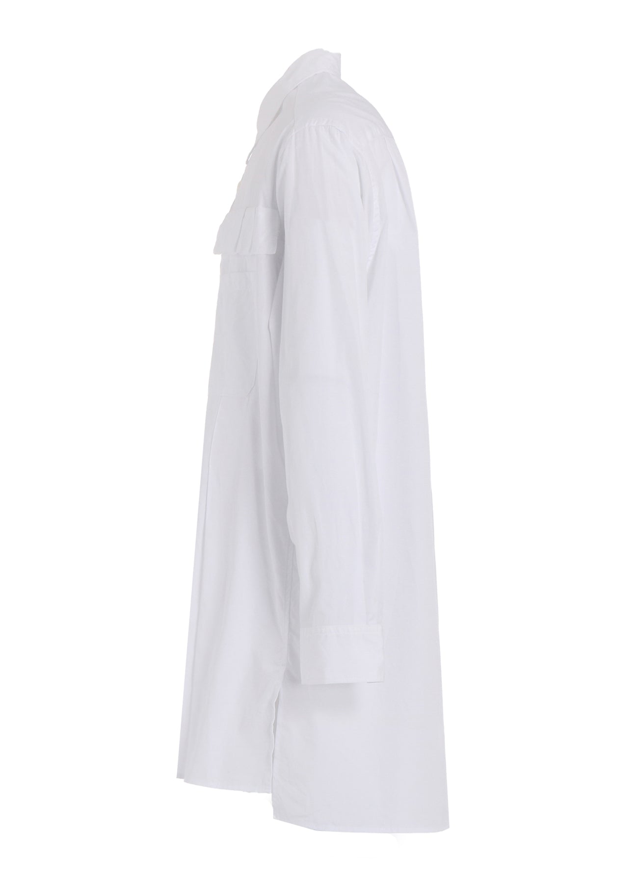 COTTON BROAD PLEATED SHIRT