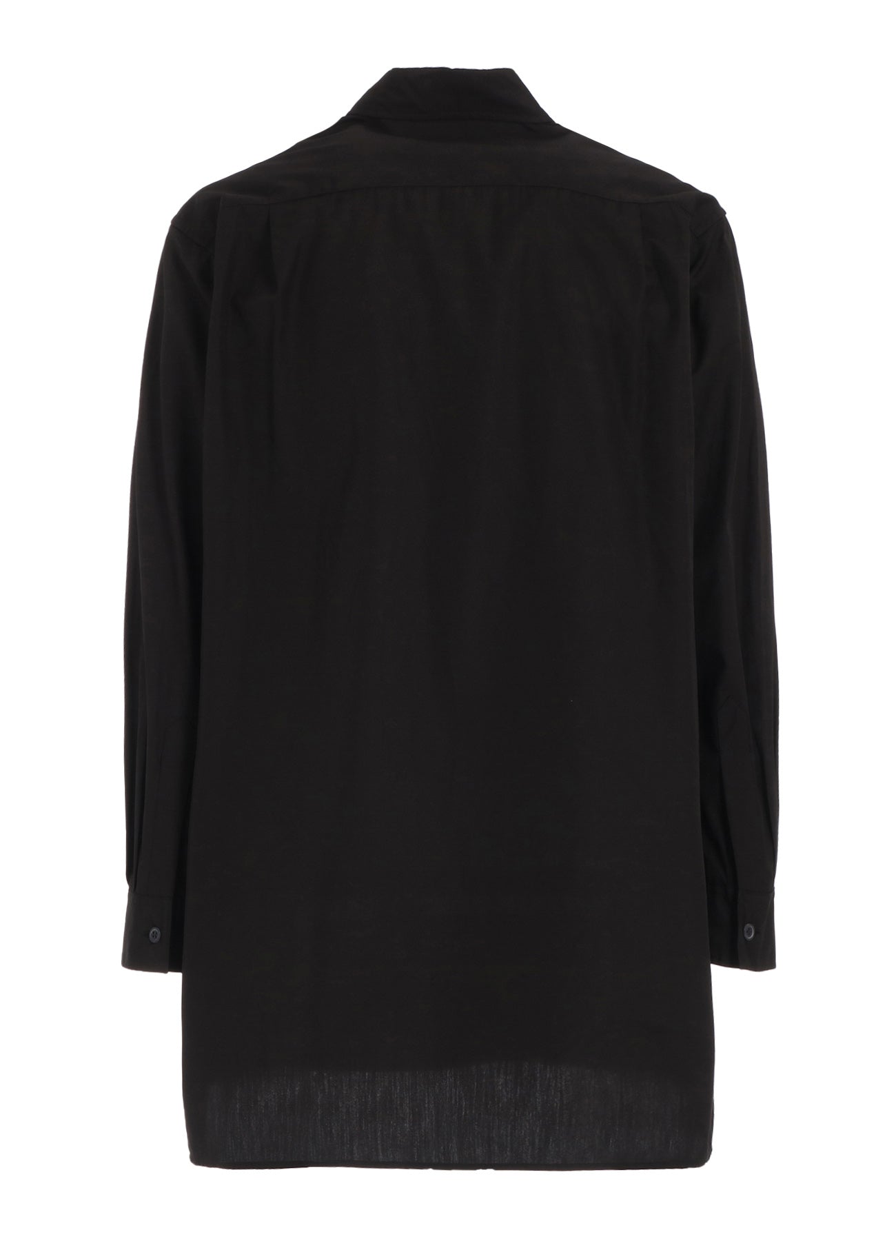 COTTON BROAD PLEATED SHIRT