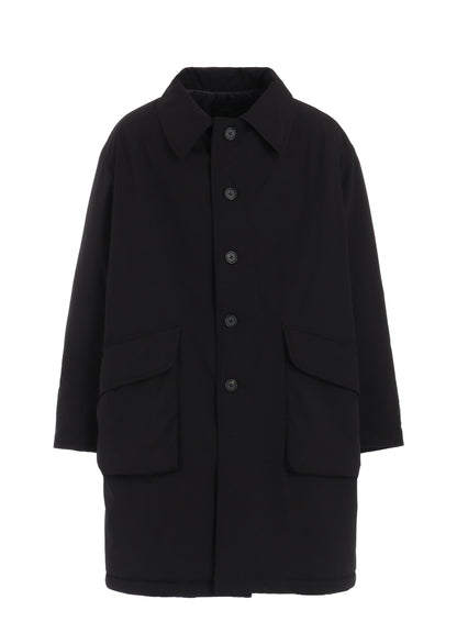 WATER-REPELLENT STRETCH TAFFETA PUFFER COAT