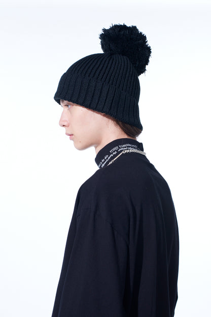 POM-POM KNIT CAP