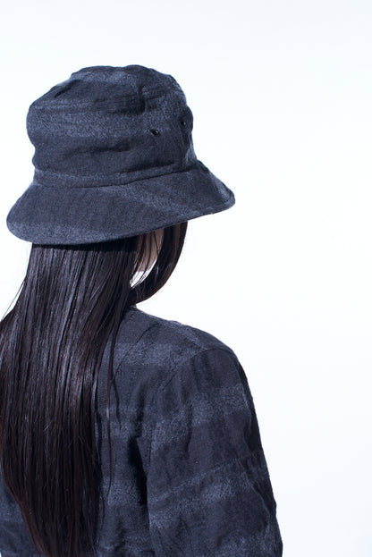 FULLING FINISHED SHADOW CHECK BUCKET HAT