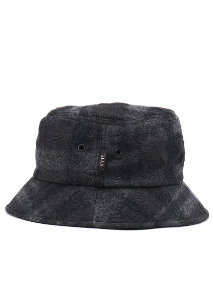 FULLING FINISHED SHADOW CHECK BUCKET HAT