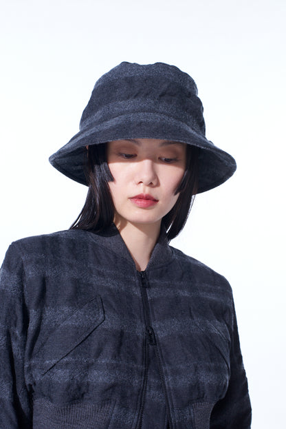 FULLING FINISHED SHADOW CHECK BUCKET HAT