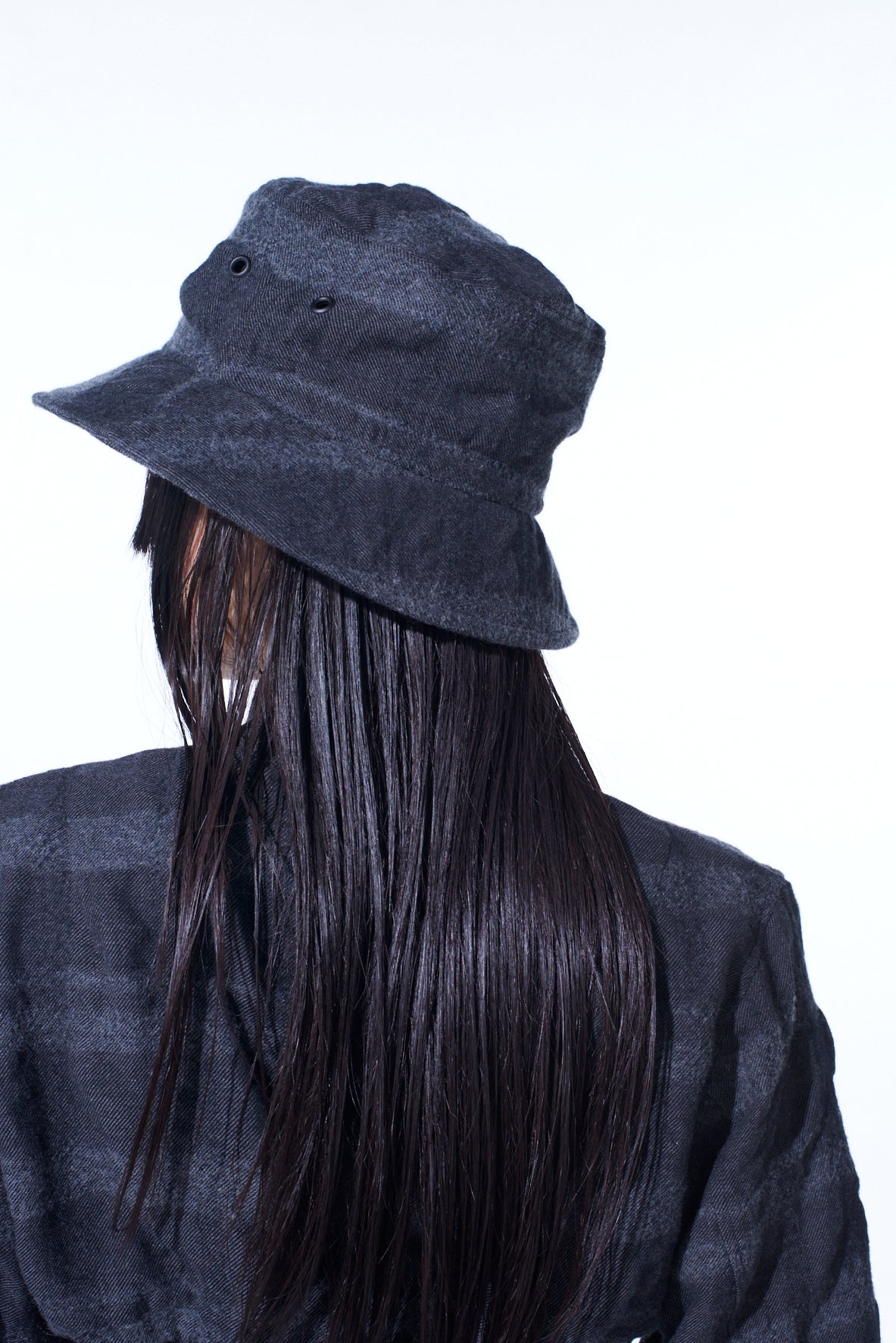 FULLING FINISHED SHADOW CHECK BUCKET HAT