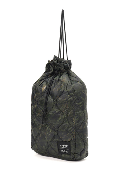 【S'YTE X TAION】DAHLIA CAMOUFLAGE QUILTED DOWN 2WAY MINI BONSACK