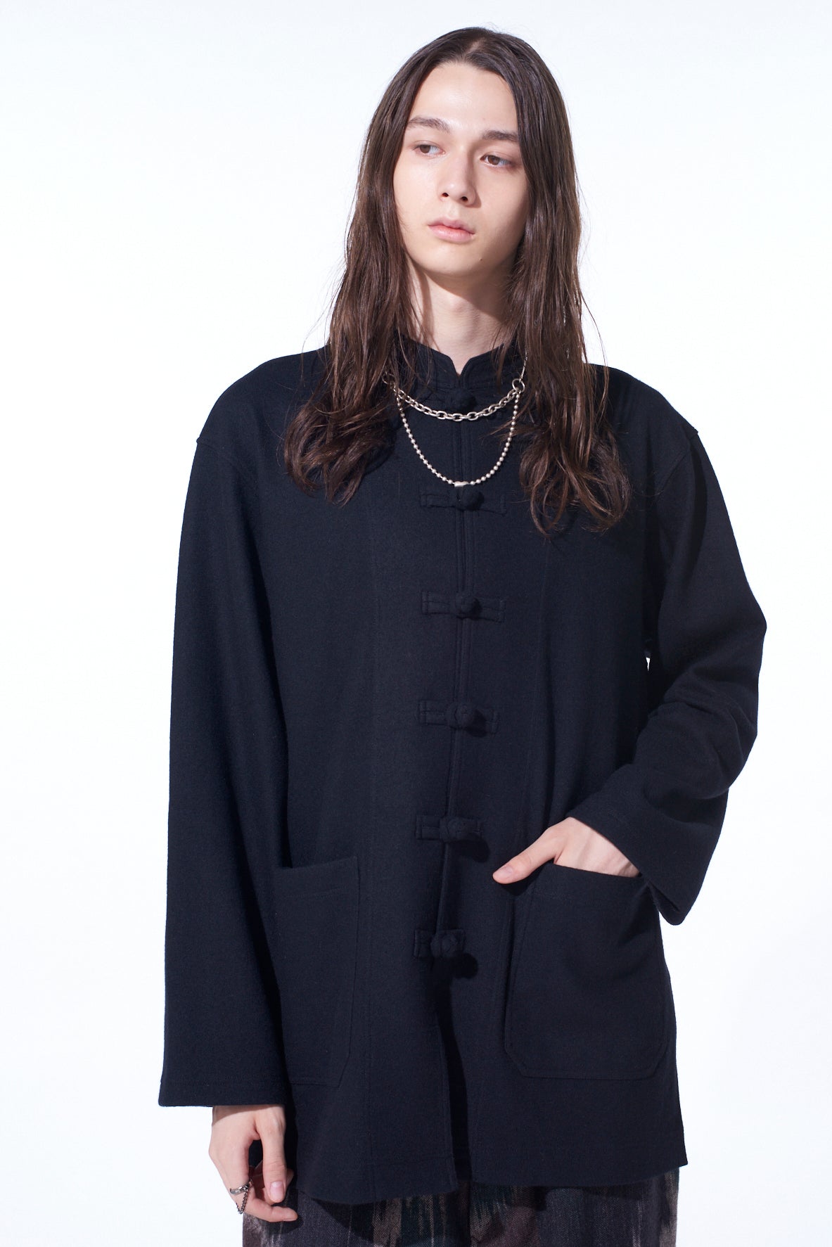 AIRY JERSEY CHINA JACKET