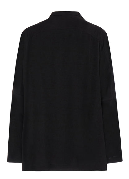 CREPE de CHINE RAGLAN SLEEVE JACKET