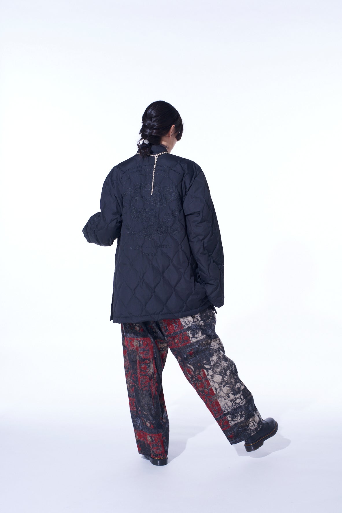 【12/5 12:00 Release】【S'YTE X TAION】SOUVENIR EMBROIDERED QUILTED DOWN CHINA JACKET