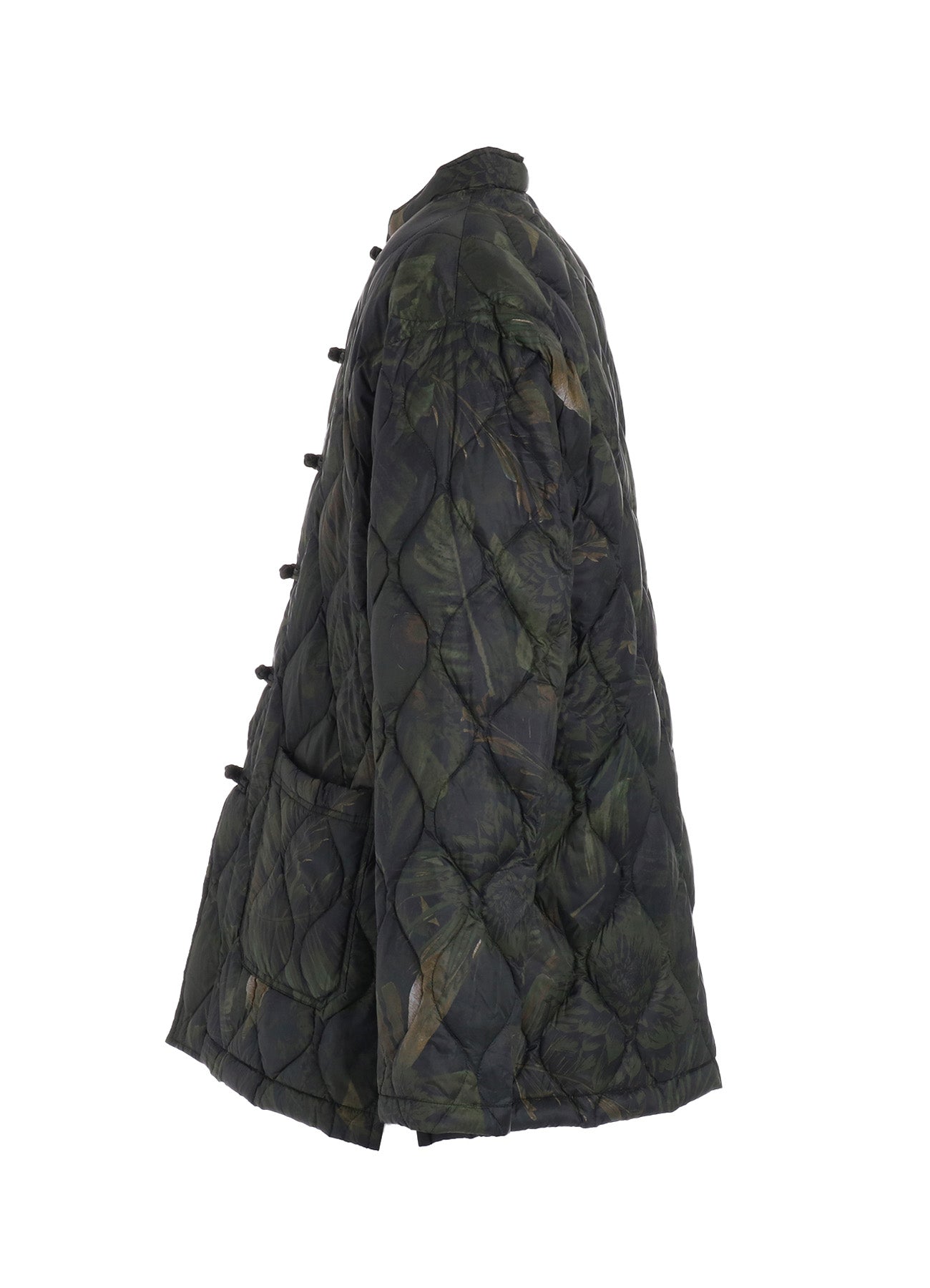 【12/5 12:00 Release】【S'YTE X TAION】DAHLIA CAMOUFLAGE QUILTED DOWN CHINA JACKET