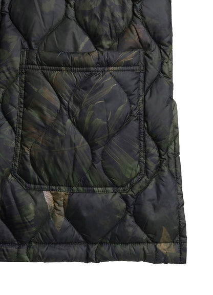 【12/5 12:00 Release】【S'YTE X TAION】DAHLIA CAMOUFLAGE QUILTED DOWN CHINA JACKET