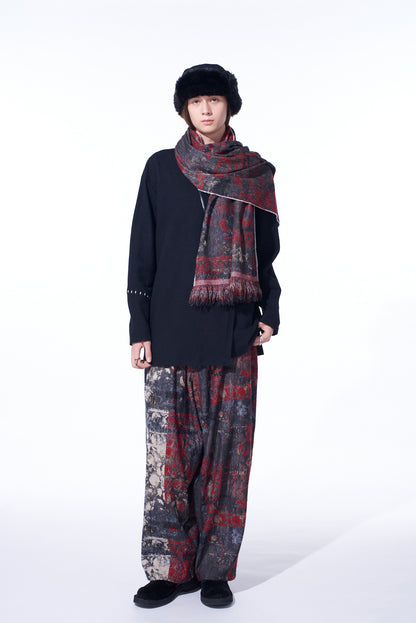 FLORAL JACQUARD STOLE