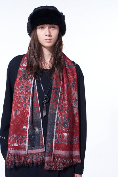 FLORAL JACQUARD STOLE