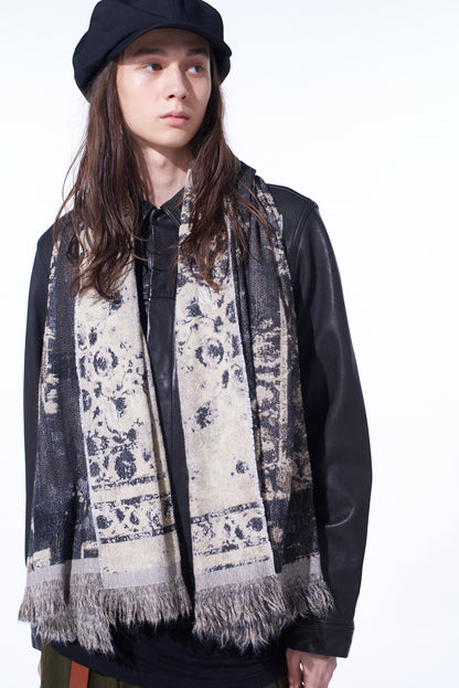 FLORAL JACQUARD STOLE