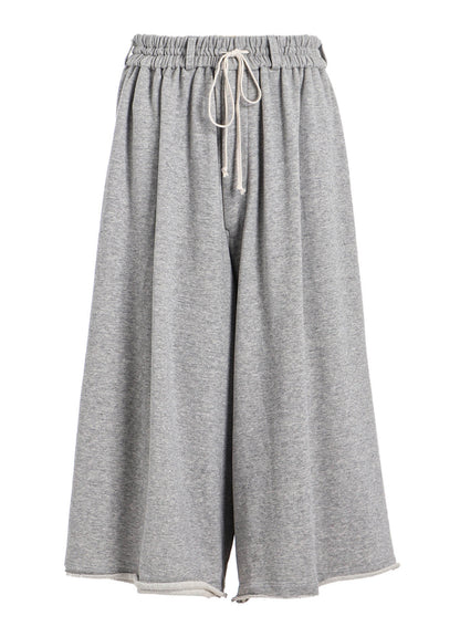 FRENCH TERRY CULOTTE PANTS