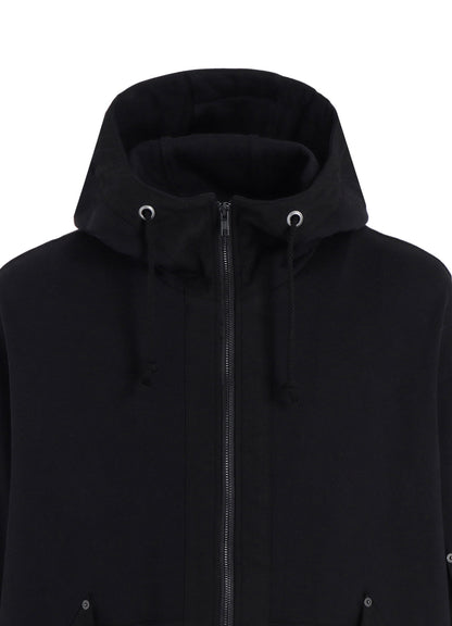 FRENCH TERRY ZIP-UP TECH HOODIE