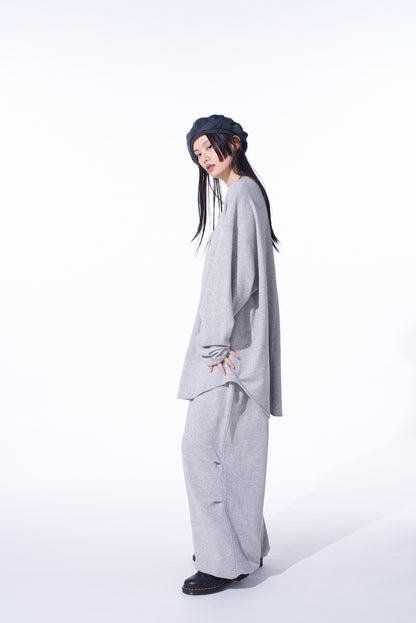 FRENCH TERRY OVERSIZED PULLOVER