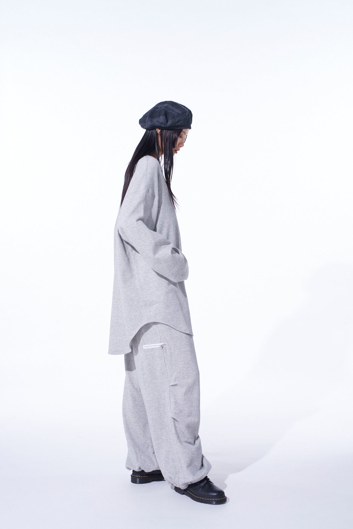 FRENCH TERRY OVERSIZED PULLOVER