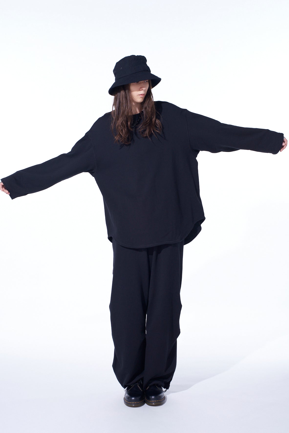 FRENCH TERRY OVERSIZED PULLOVER