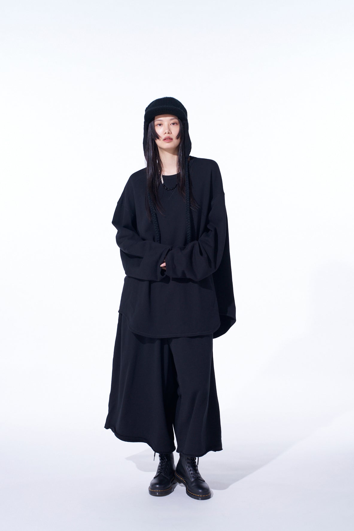 FRENCH TERRY OVERSIZED PULLOVER