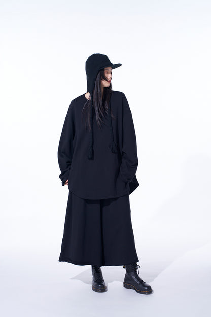 FRENCH TERRY OVERSIZED PULLOVER