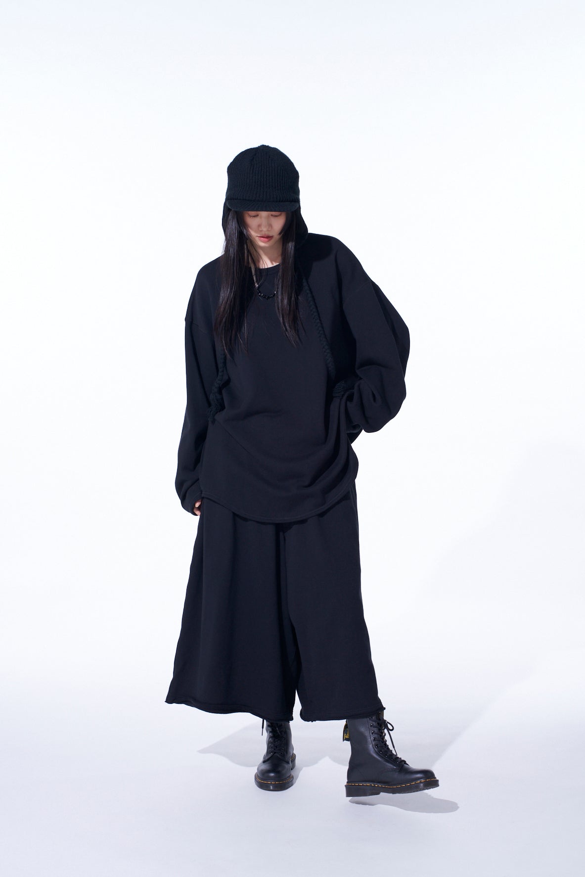 FRENCH TERRY OVERSIZED PULLOVER