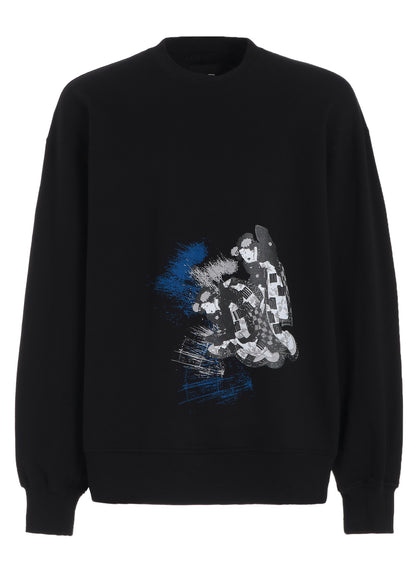 "WOMEN" UKIYO-E GRAPHIC PULLOVER