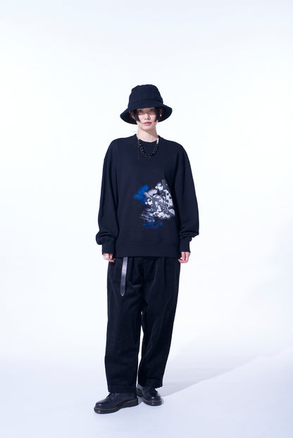 "WOMEN" UKIYO-E GRAPHIC PULLOVER