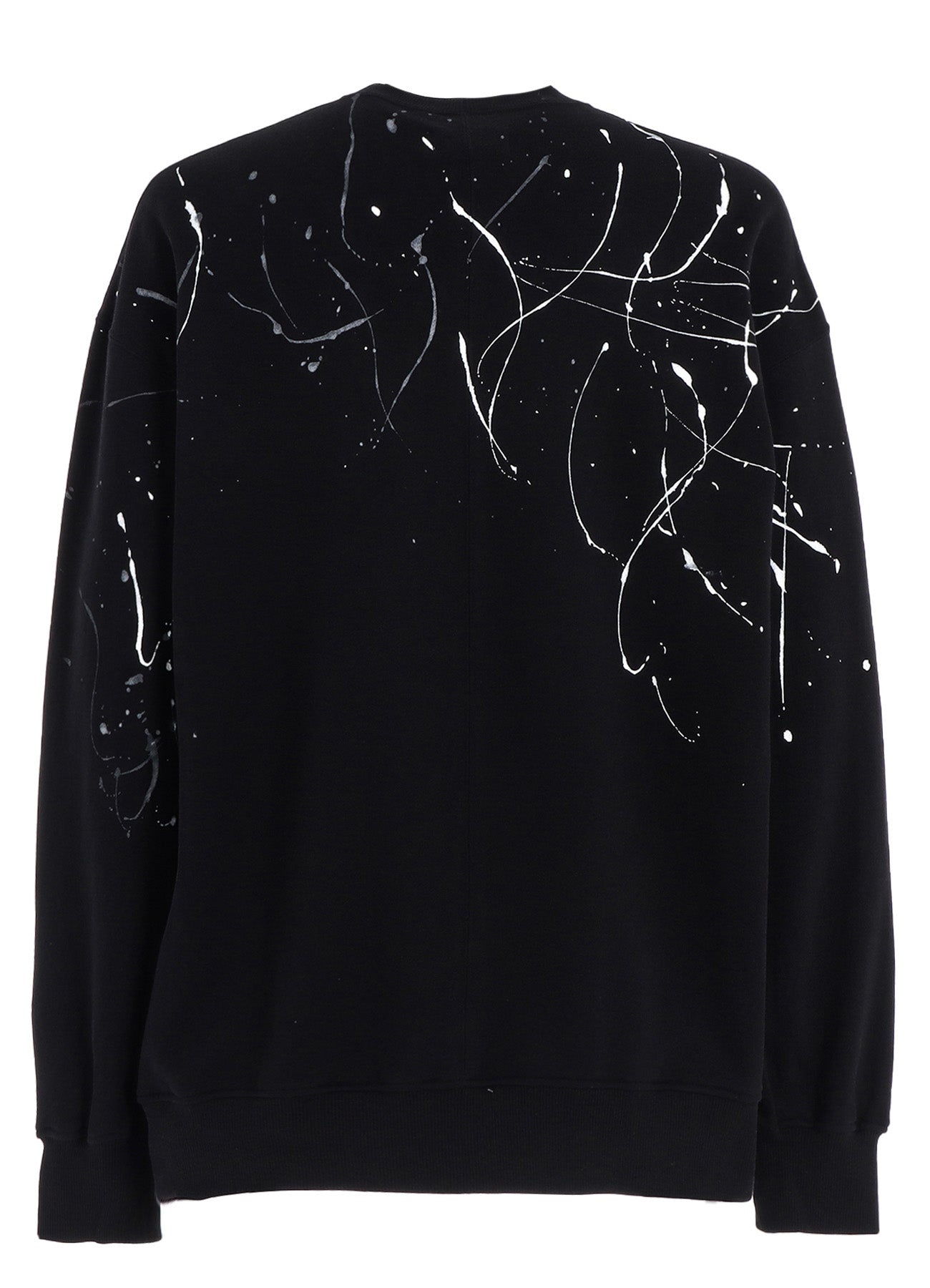 FRENCH TERRY SPLASH PAINTED PULLOVER