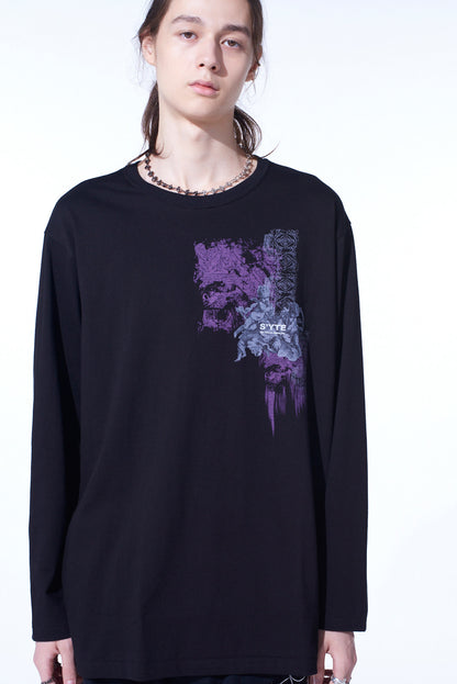 "THE ANGELS" GRAPHIC LONG-SLEEVED T-SHIRT