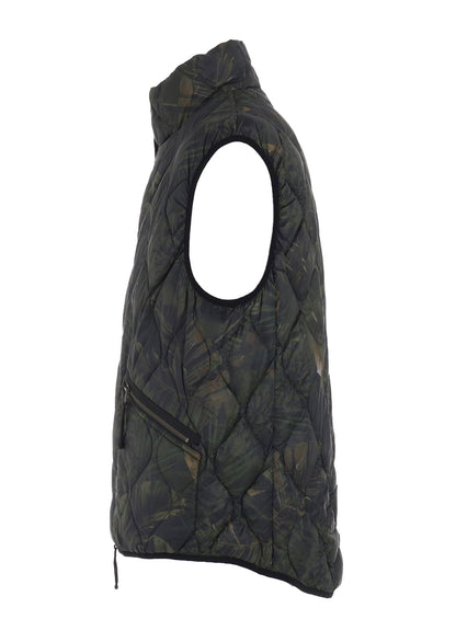 【12/5 12:00 Release】【S'YTE X TAION】DAHLIA CAMOUFLAGE QUILTED DOWN VEST