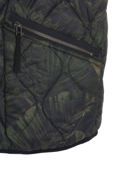 【12/5 12:00 Release】【S'YTE X TAION】DAHLIA CAMOUFLAGE QUILTED DOWN VEST