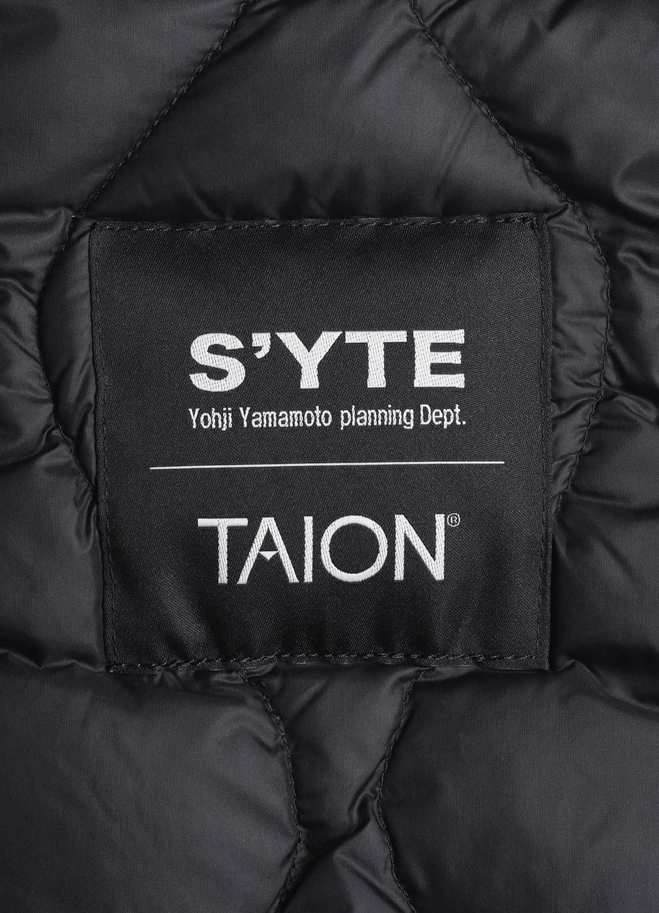 【12/5 12:00 Release】【S'YTE X TAION】DAHLIA CAMOUFLAGE QUILTED DOWN VEST