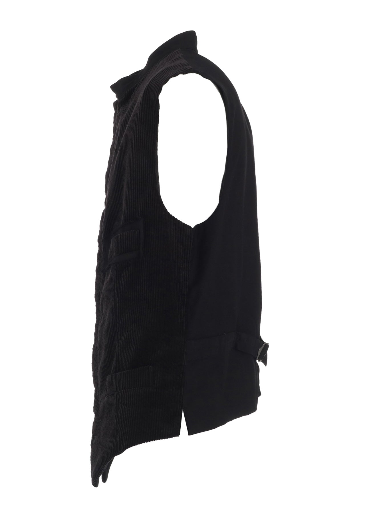 6W SOCCER CORDUROY STAND COLLAR VEST